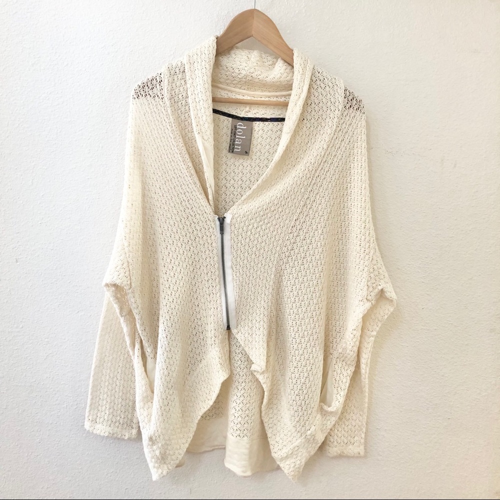 Anthro Dolan Left Coast Asymmetrical Cardigan